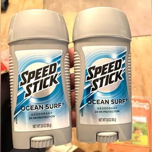 (2) Speed Stick 24 Hour Deodorant Ocean Surf 3oz